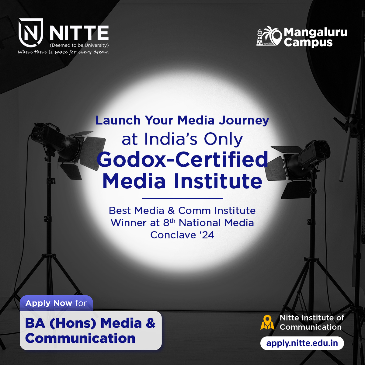 Nitte Institute of Communication Facebook ad