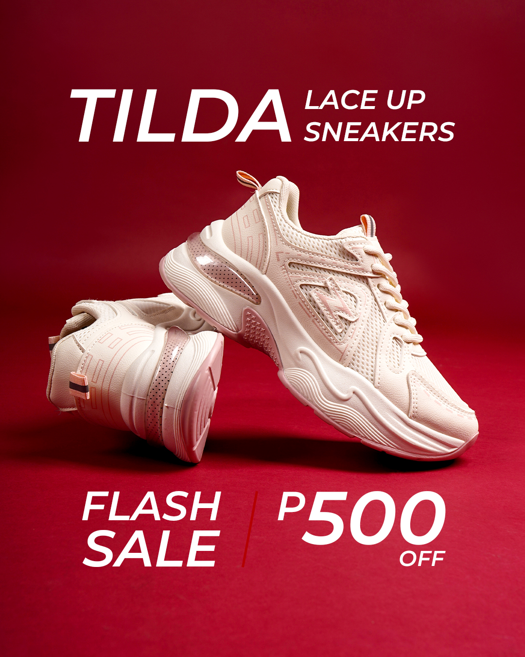 Figlia Shoes Facebook ad: Flash Sale | Tilda at P500 Off