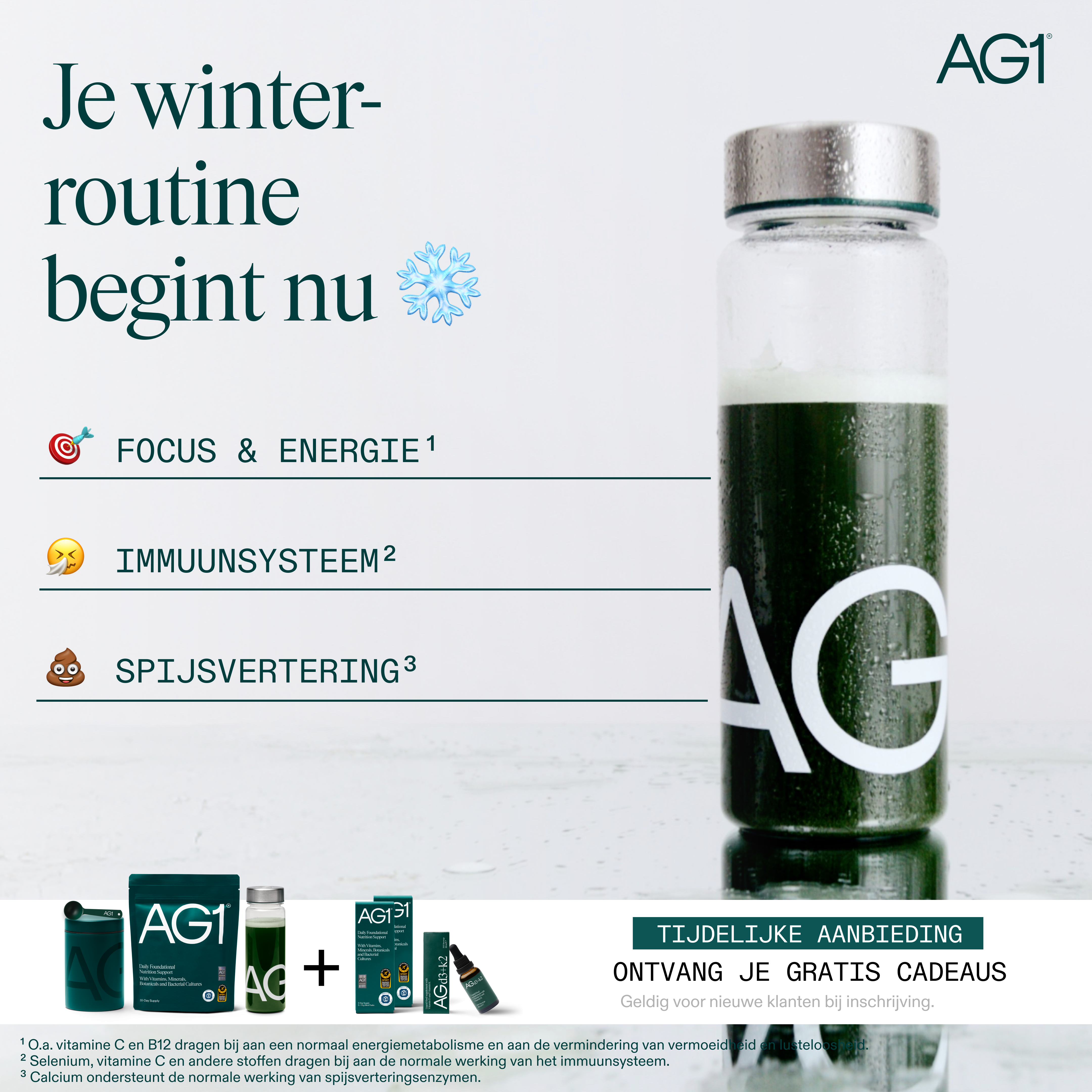 AG1 by Athletic Greens Facebook ad