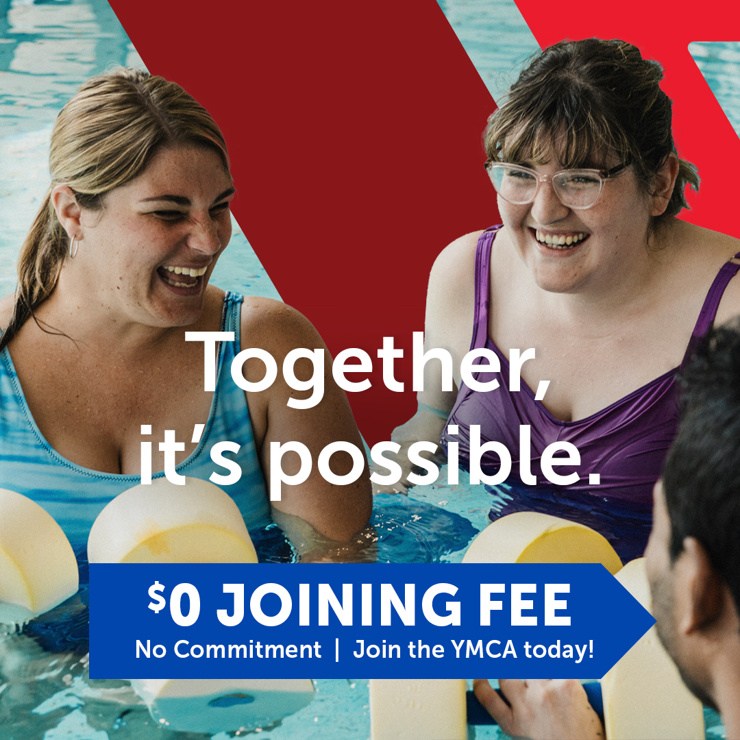 YMCA of Three Rivers - Waterloo Region Facebook ad: No-Commitment!
