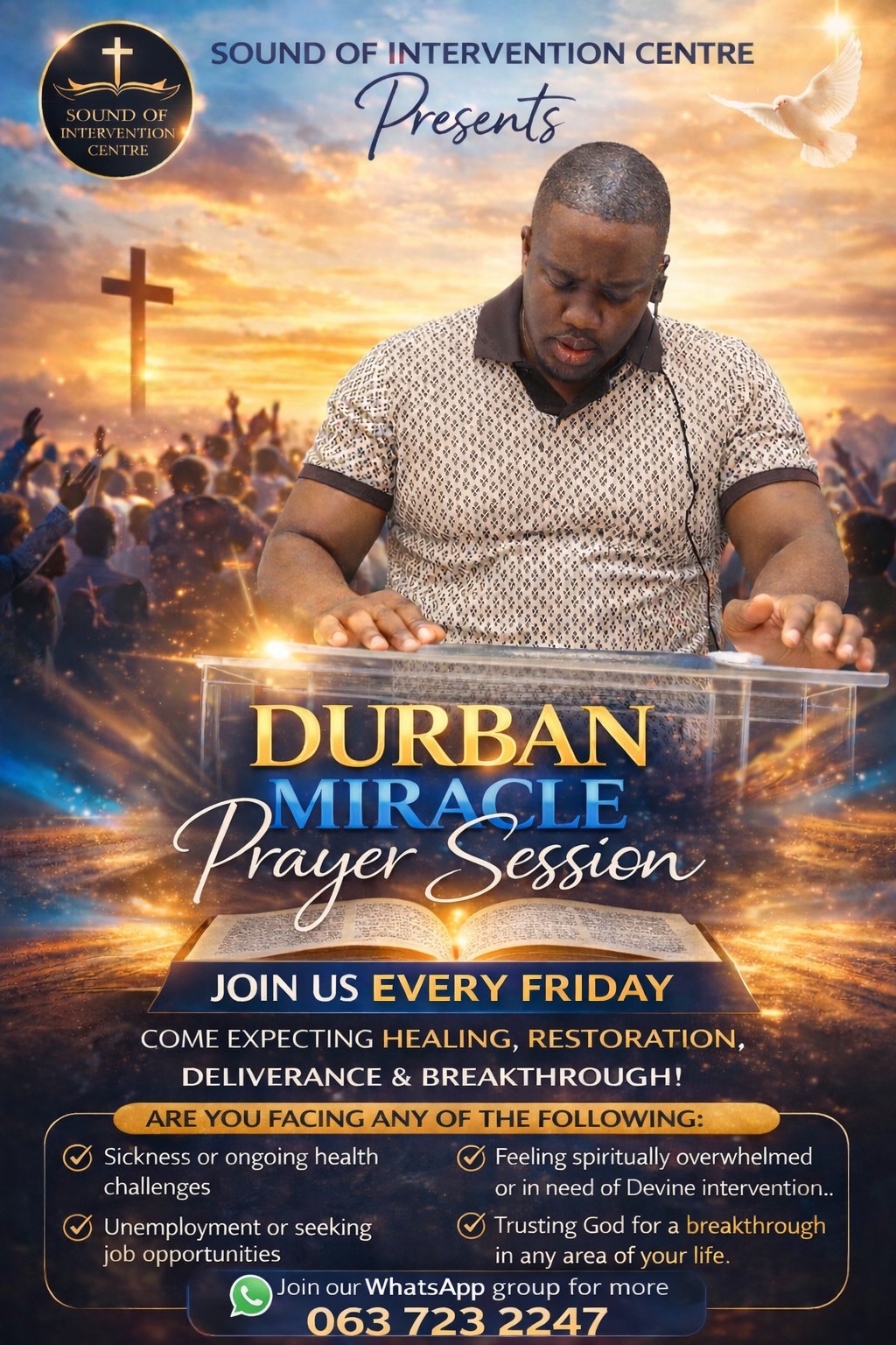 Sound of Intervention Centre Facebook ad: You're remembered and we're praying for you!