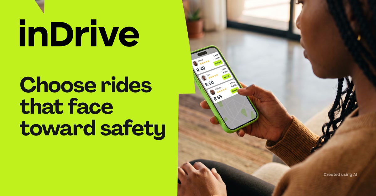 inDrive Facebook ad from Aug 7, 2026