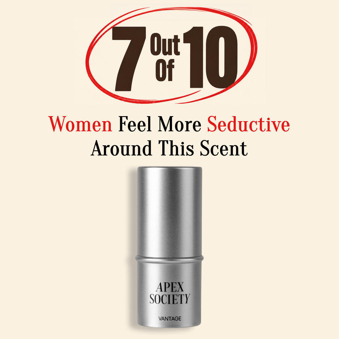 Apex Society - Solid Cologne Stick Facebook ad: The Scent That Makes Her Lean In