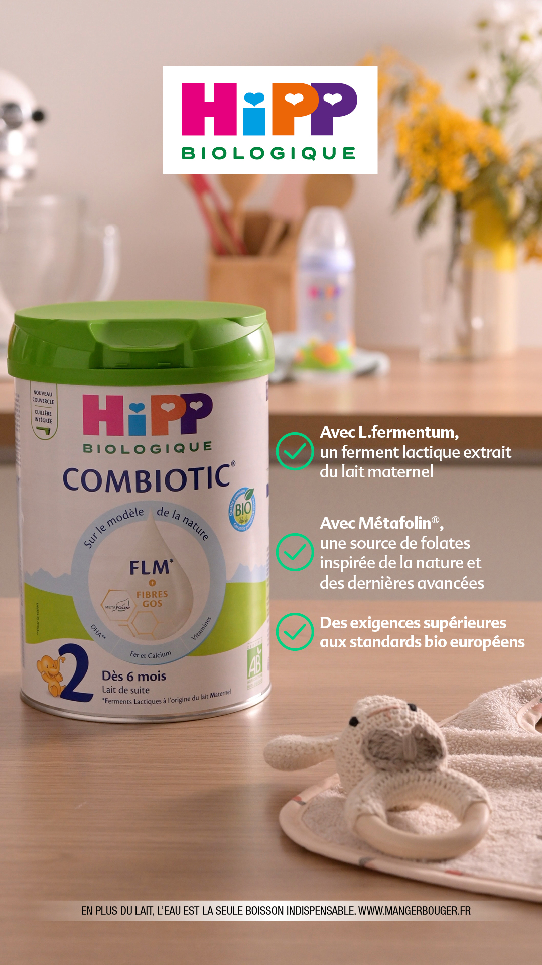 HiPP BIOLOGIQUE Facebook ad from May 20, 2026