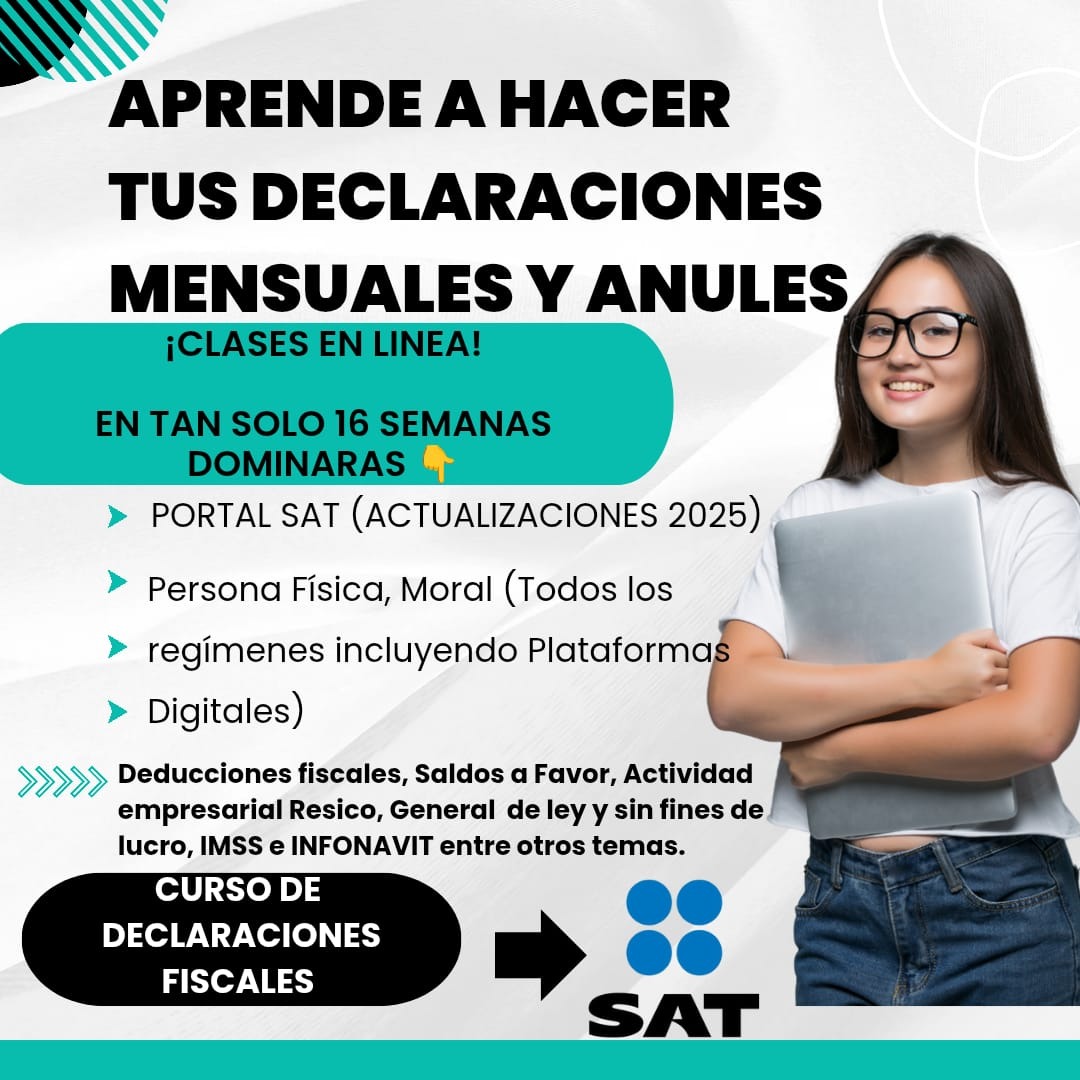 Contabilidad y Declaraciones - Diplomados a la Vanguardia Facebook ad: Si estas interesado en aprender a realizar tus…