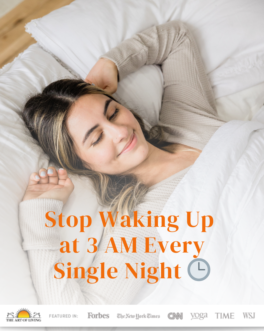 The Art of Living Facebook ad