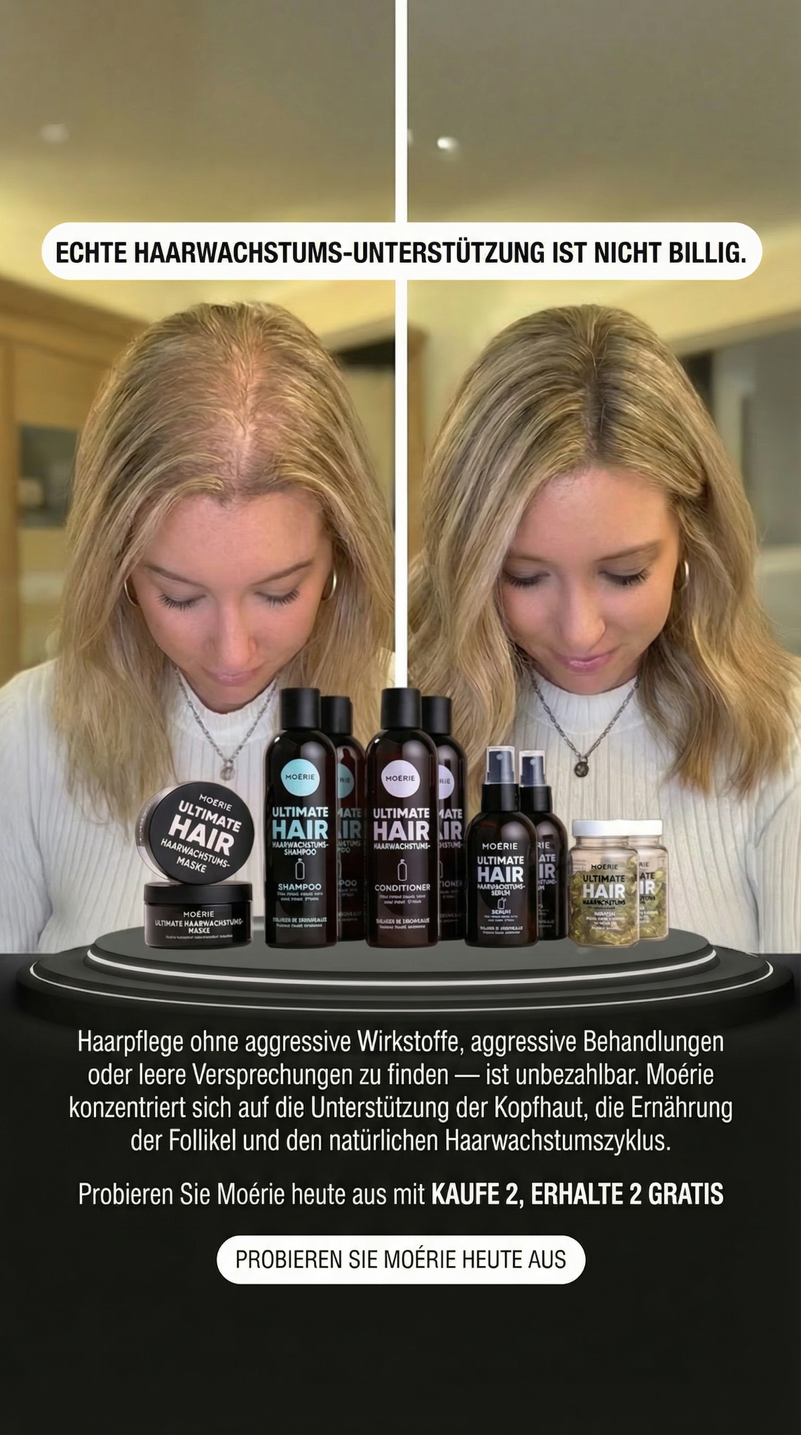 Moérie Beauty Facebook ad