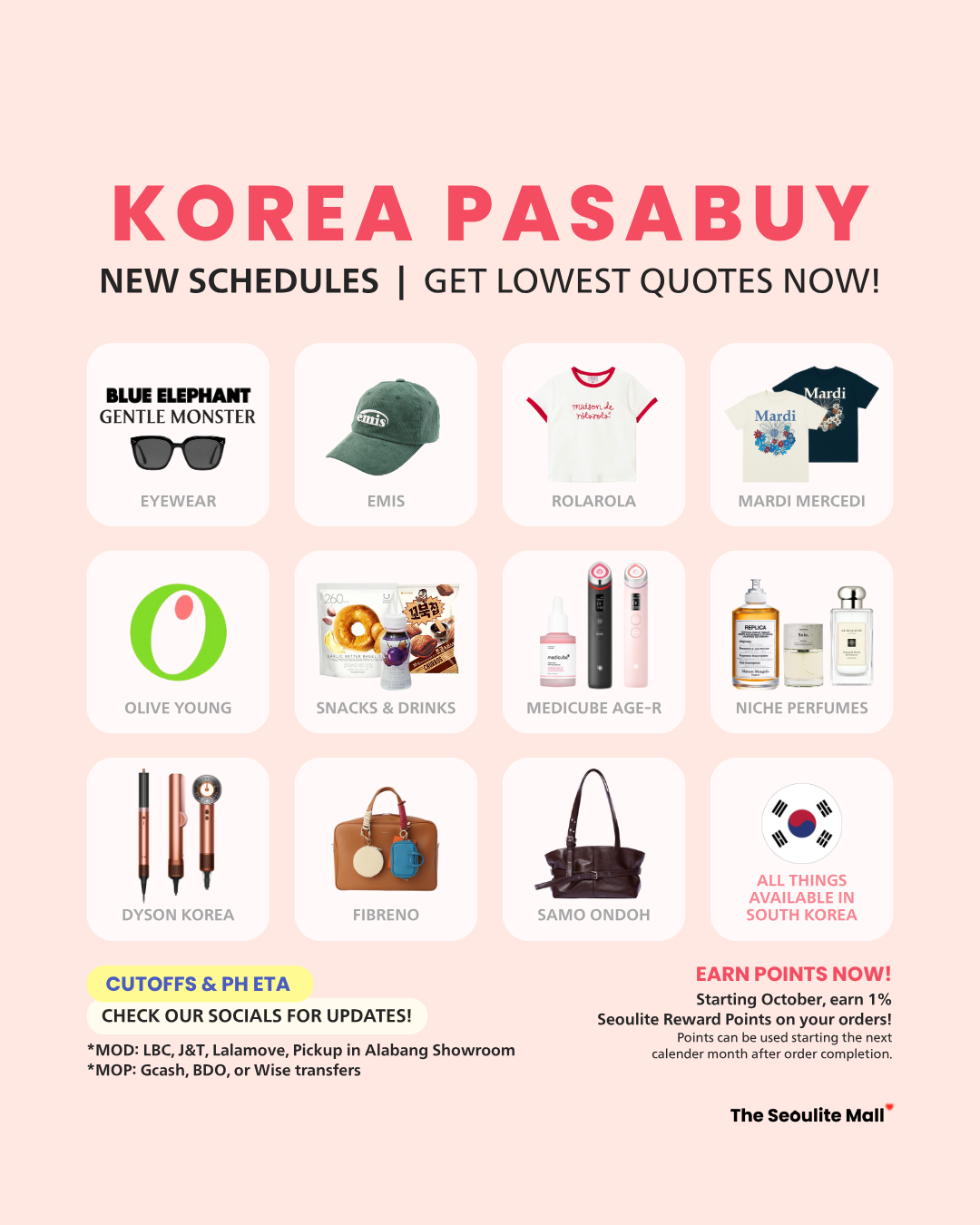 The Seoulite Mall PH Facebook ad from May 13, 2026