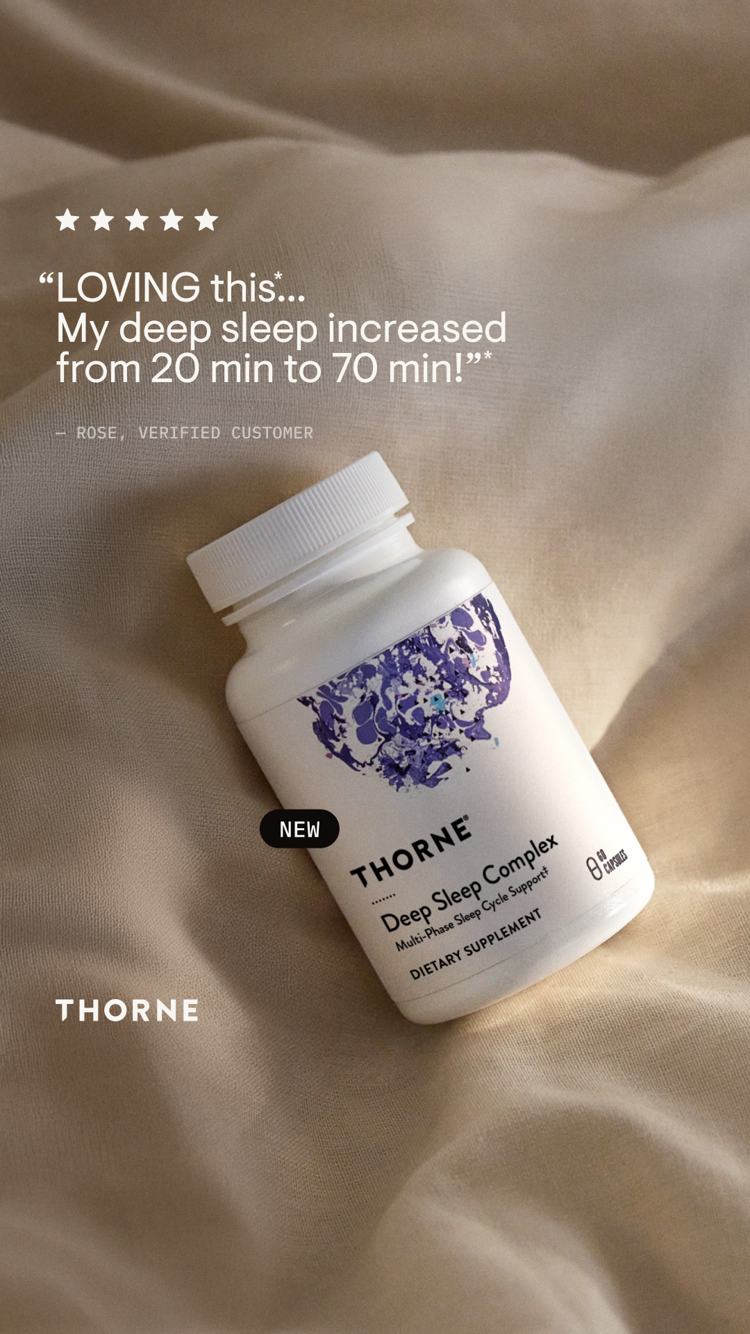 Thorne Facebook ad