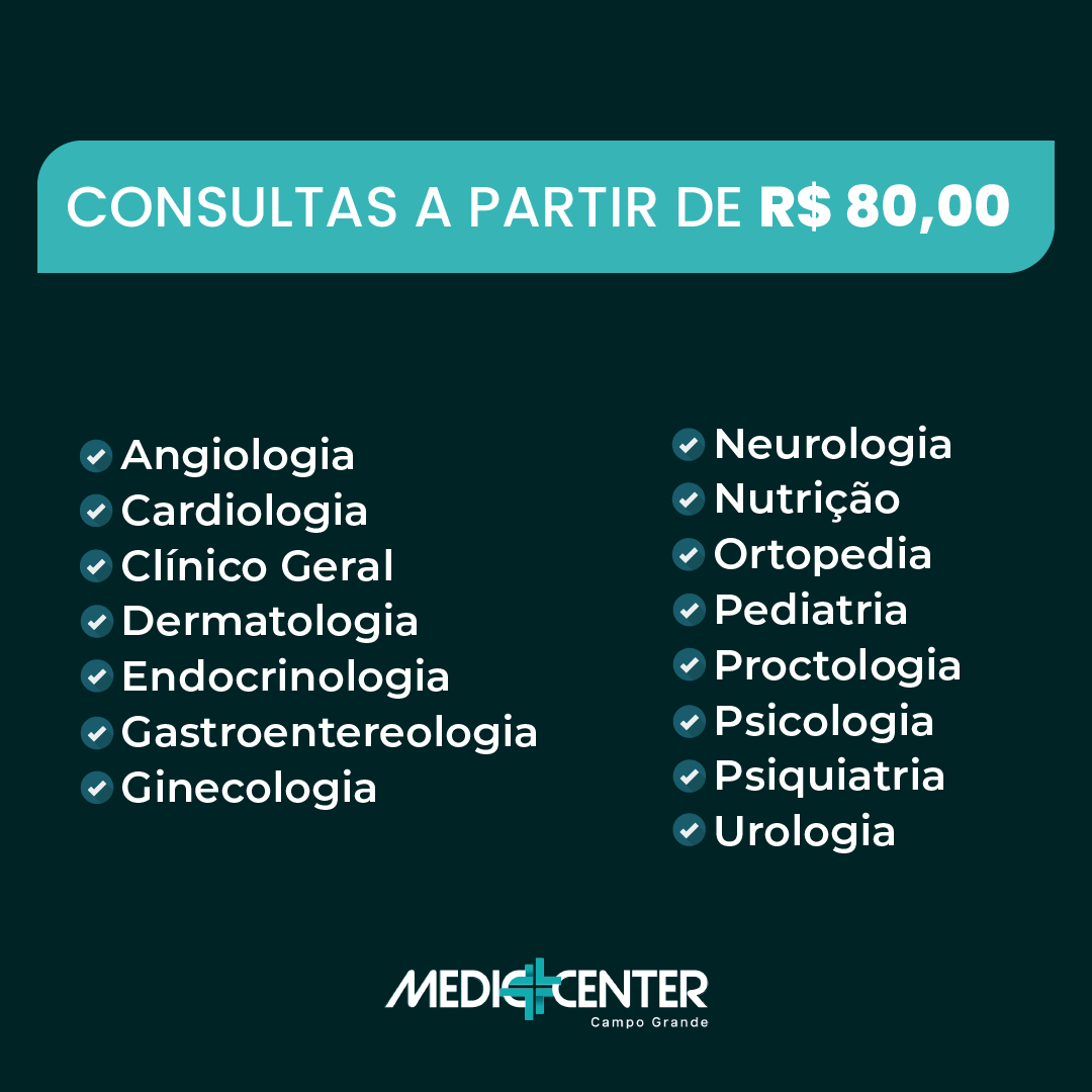 Mediccenter Facebook ad: Agende sua consulta conosco!