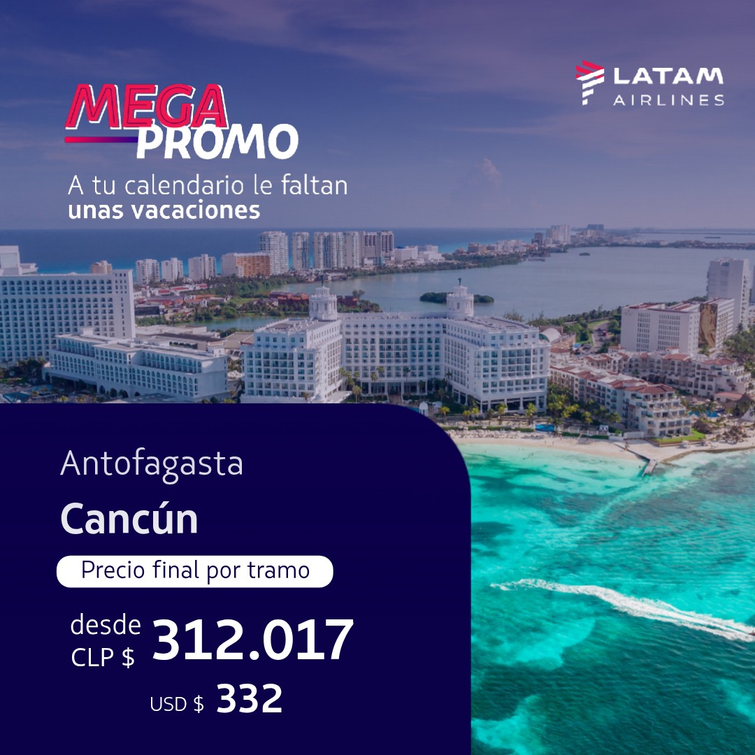 LATAM Airlines Facebook ad