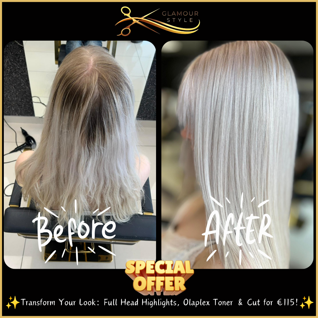 Glamour style Facebook ad: Ready to End the Cycle of Bad Hair Days? The €115 Solution…