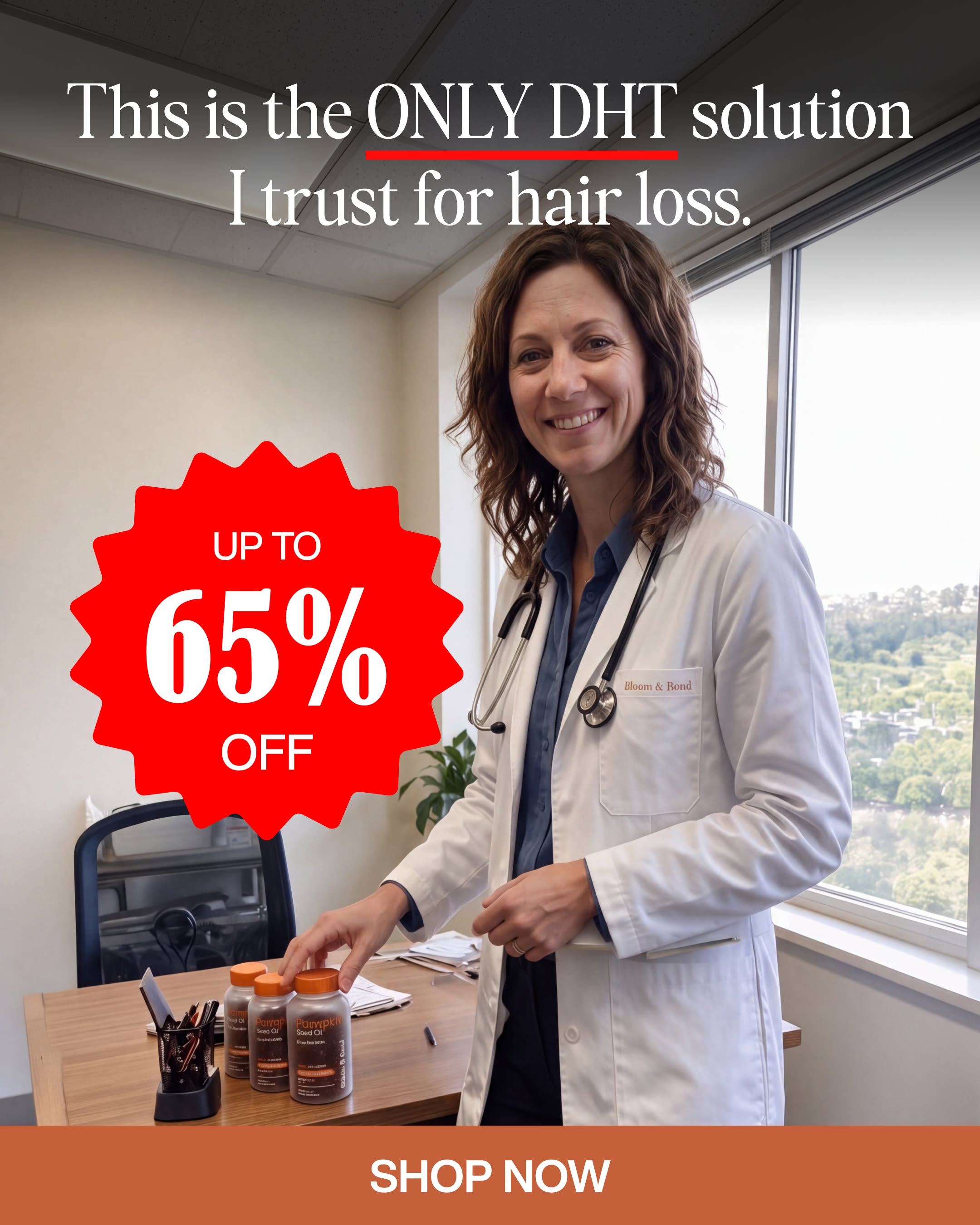 Dr. Patricia Sullivan Facebook ad: Save Now! Get 65% OFF Bloom & Bond PSO (Summer Sale)