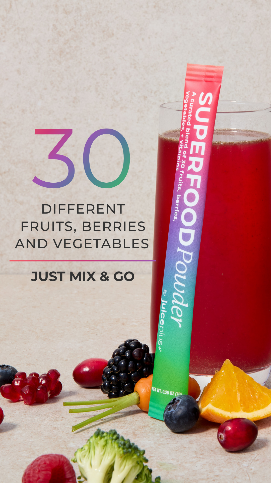Juice Plus+ Facebook ad