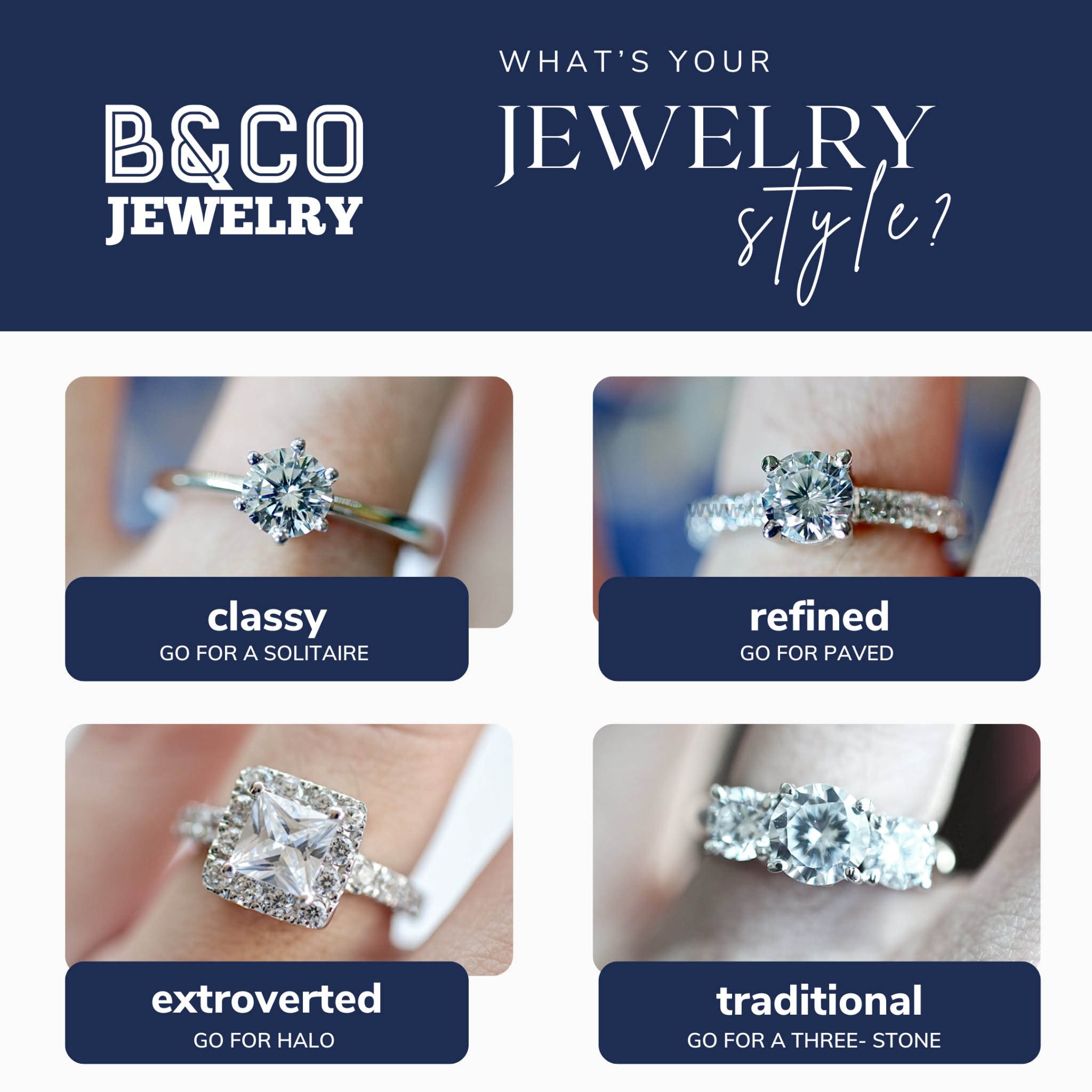 B&Co Custom Jewelry Facebook ad