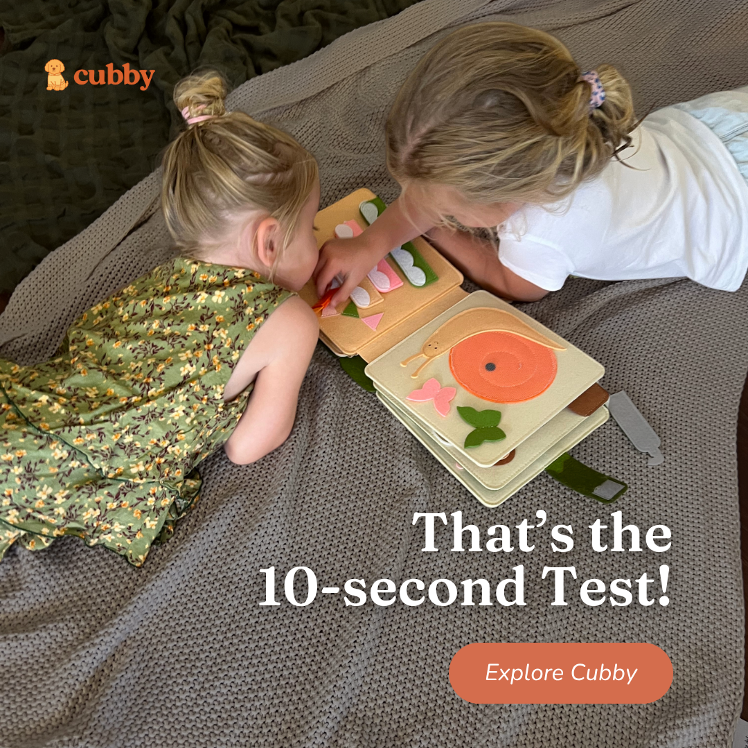 Cubby Facebook ad