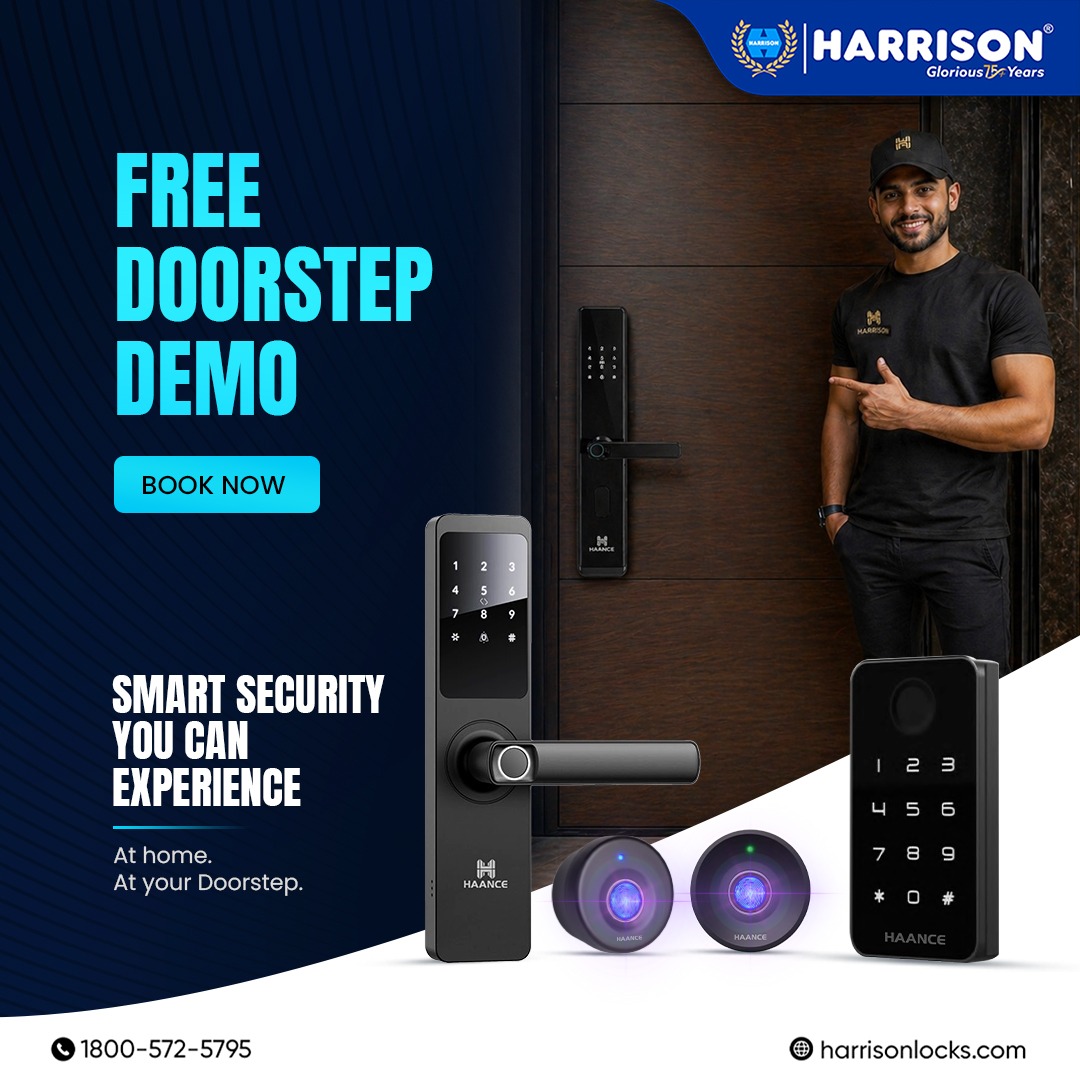 Harrison Locks Facebook ad: Your home security deserves more than just a…