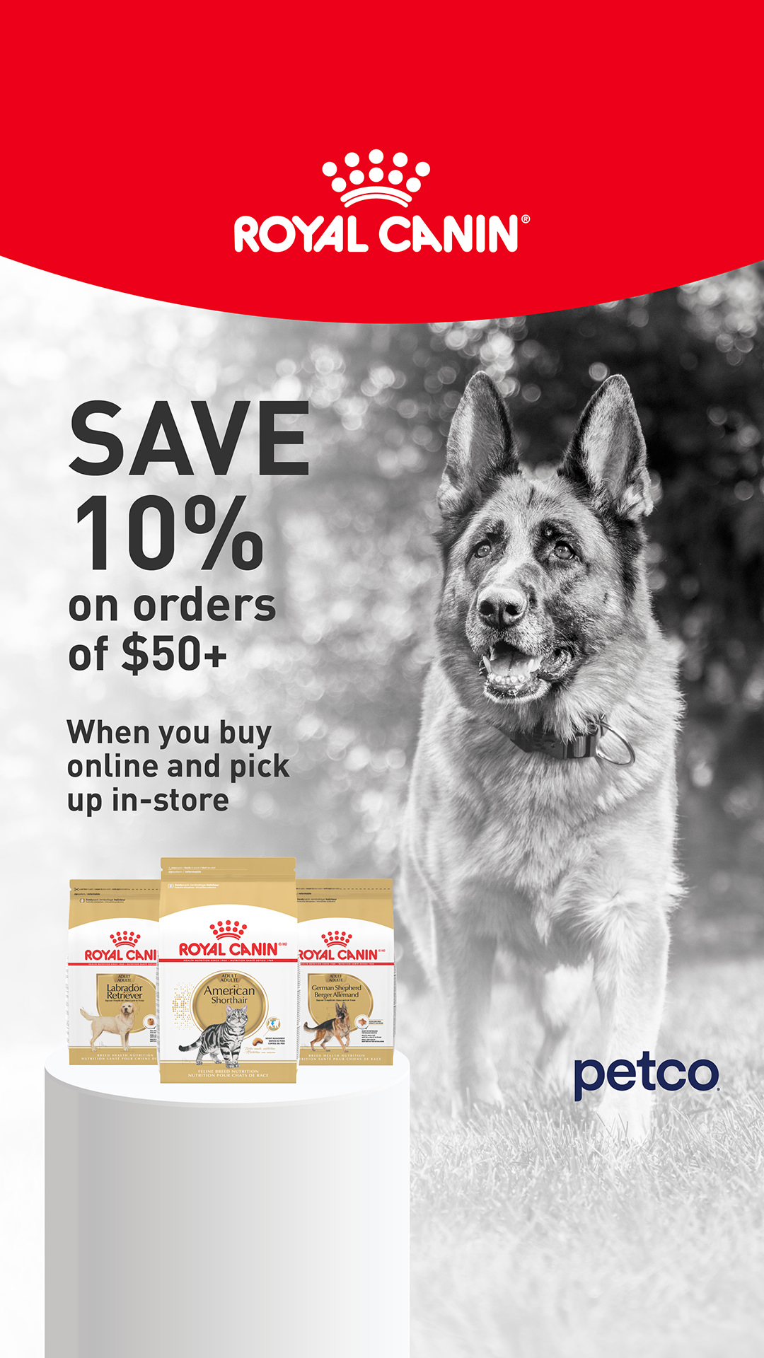 Petco Facebook ad