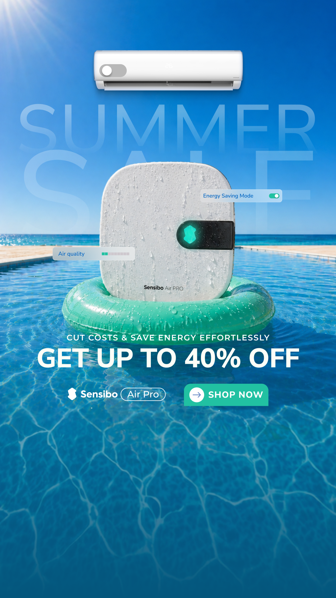 Sensibo Facebook ad