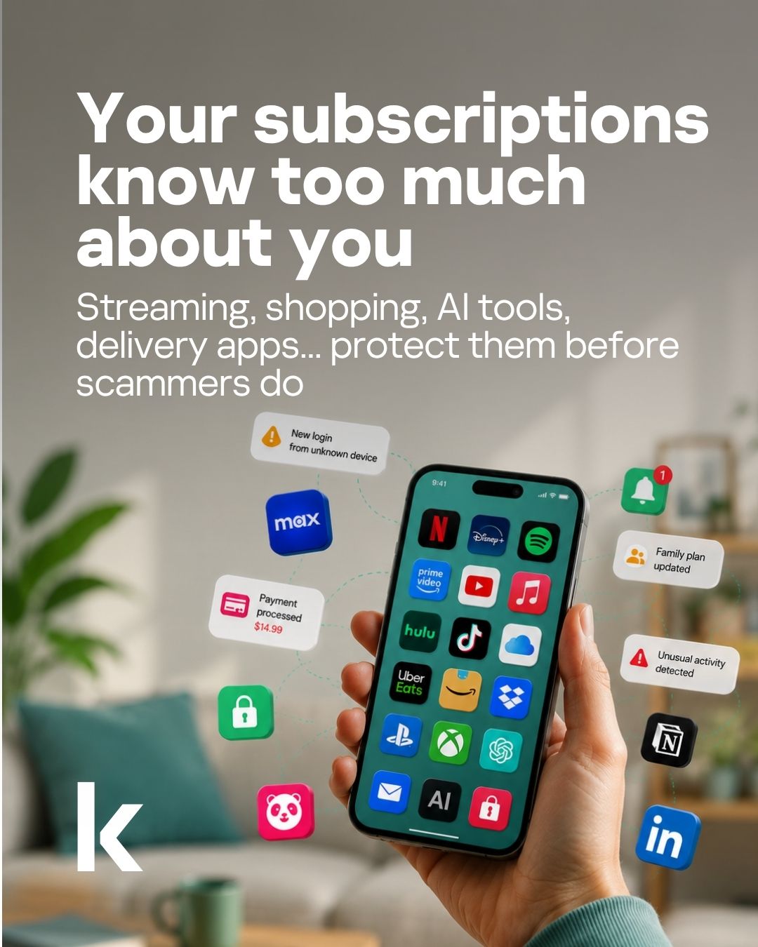 Kaspersky Facebook ad