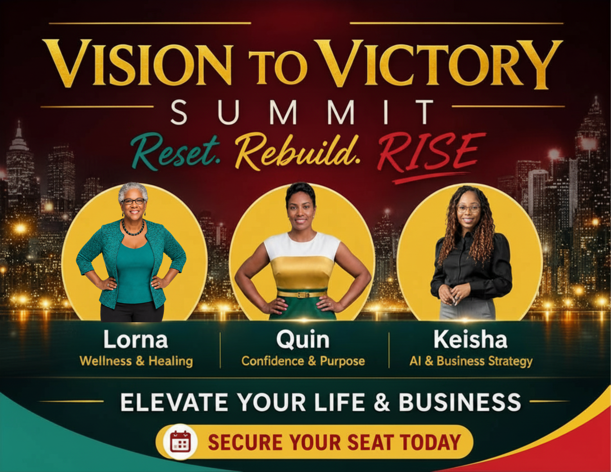 LegacyFlow AI Facebook ad: From Burnout to Breakthrough, Vision to Victory Summit 2026