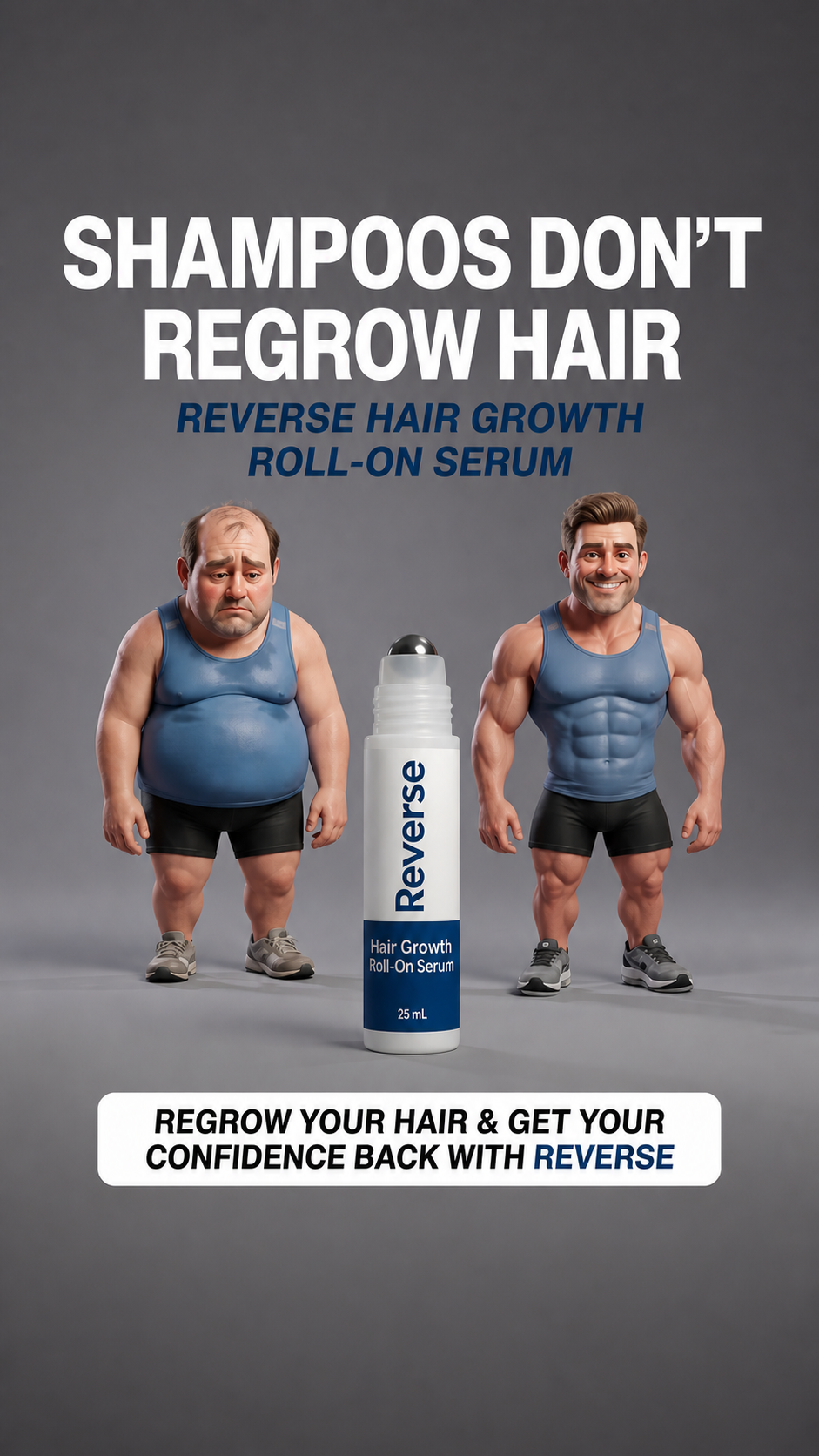 Reverse HairCo Facebook ad