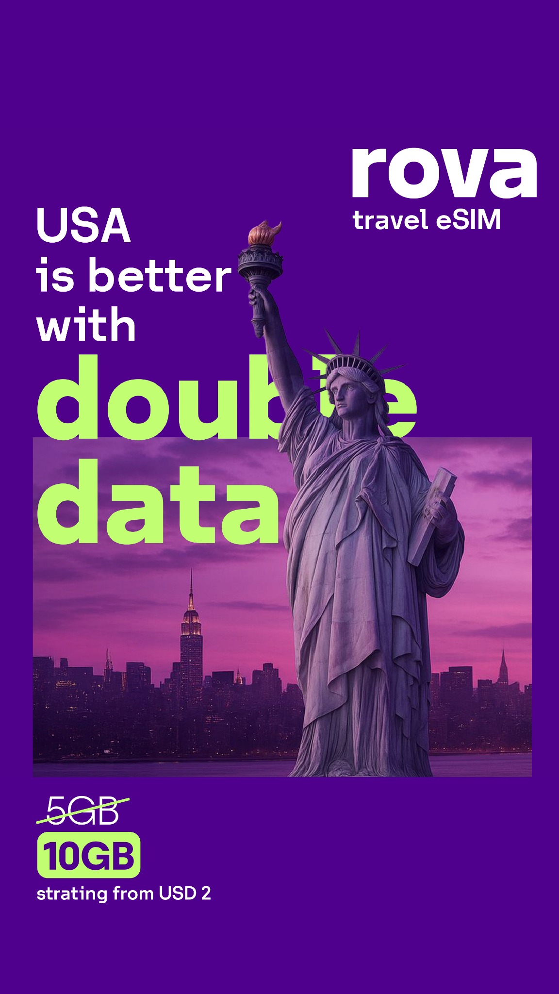 Rova-esim Facebook ad