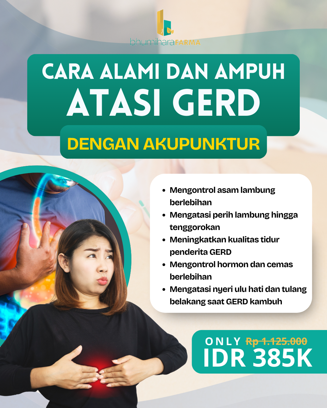 Akupuntur Bali Bhumihara Facebook ad: Atasi Gerd kambuhan di Bhumihara Farma Denpasar>>