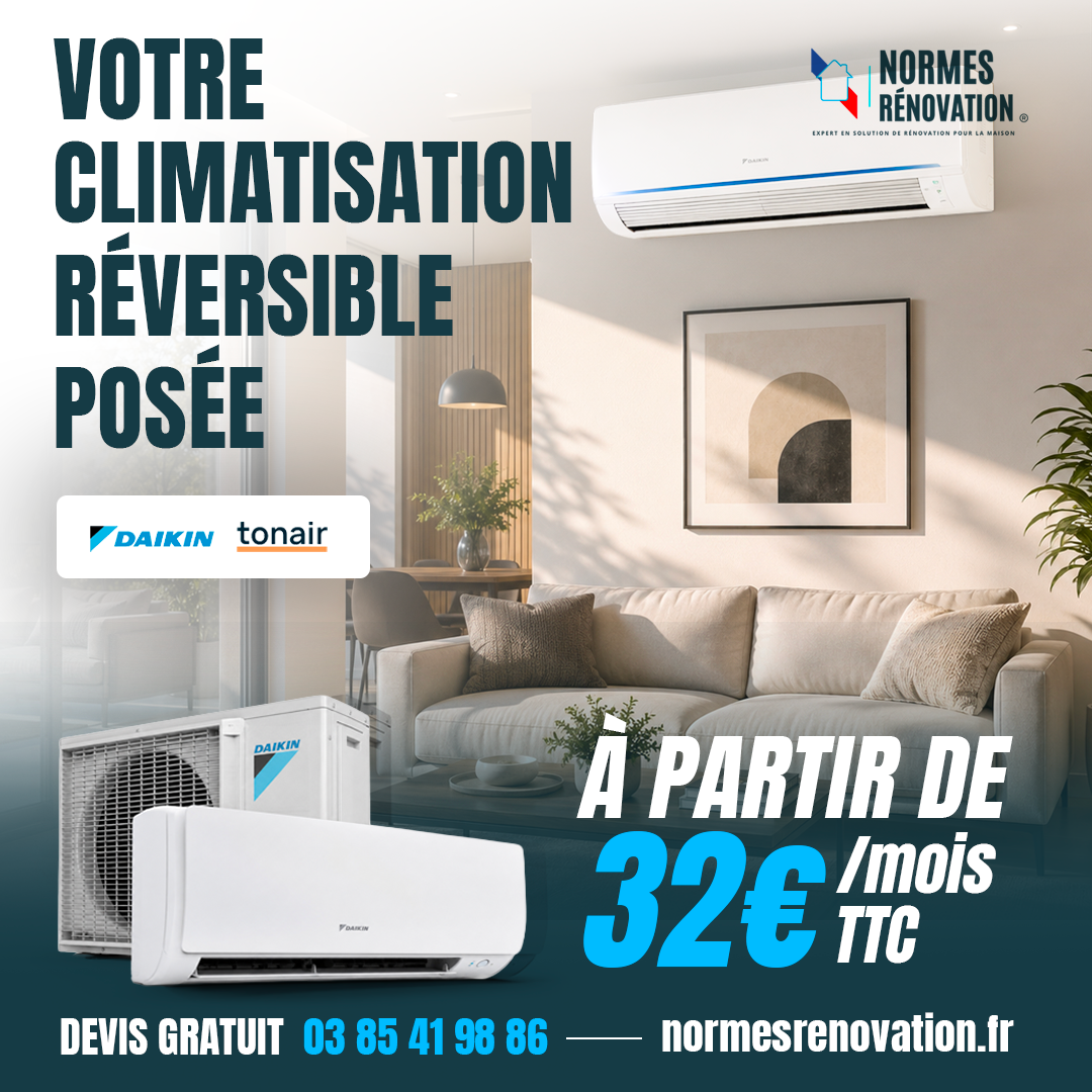 Normes Rénovation Facebook ad: Votre devis climatisation
