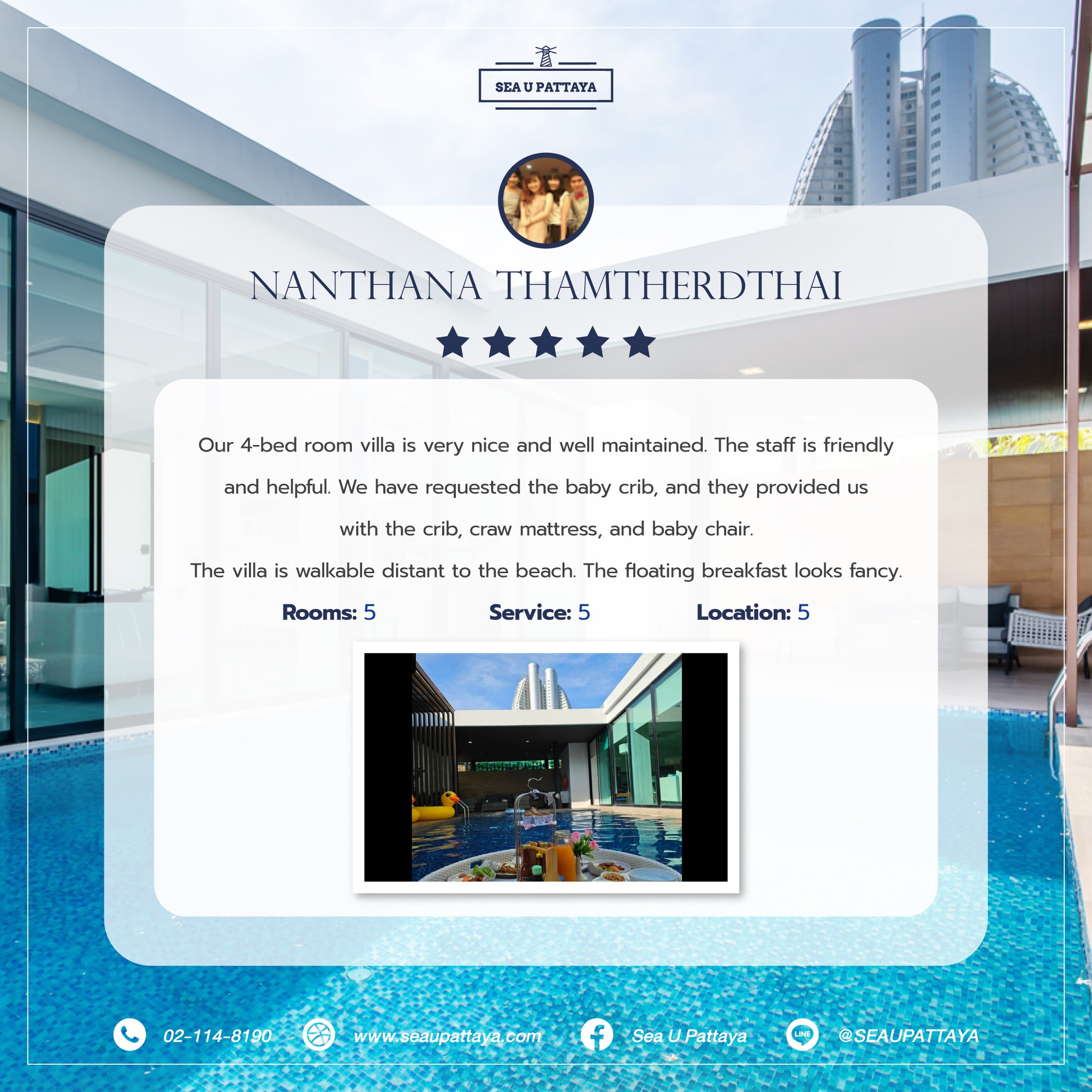 Sea U Pattaya Facebook ad