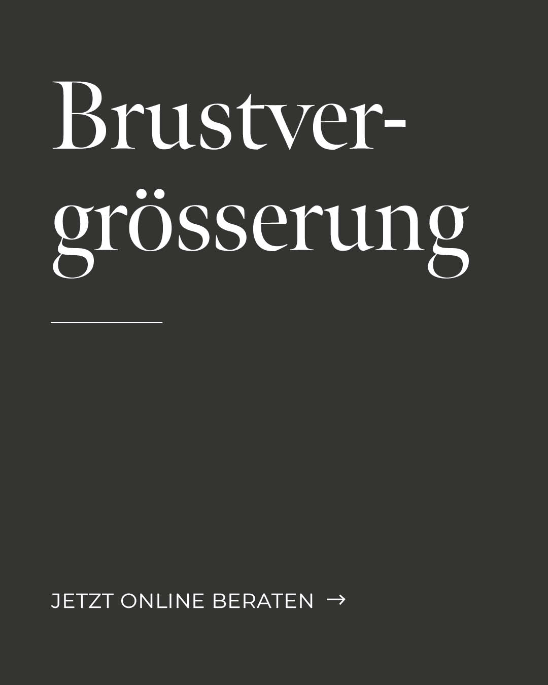 Skinmed AG Facebook ad: Kostenlose Beratung zur Brustvergrösserung