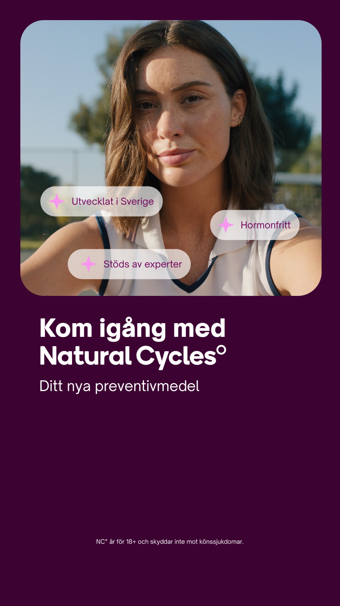Natural Cycles Facebook ad