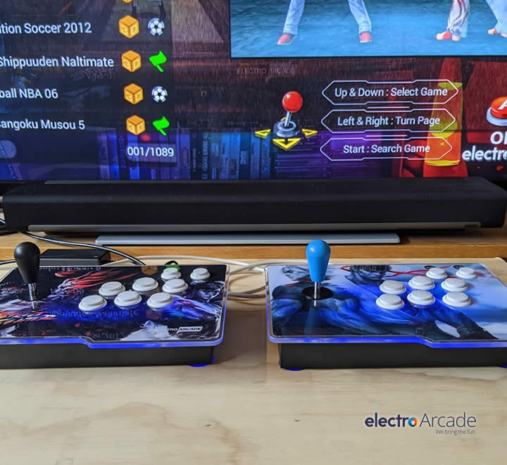 Electro Arcade Facebook ad