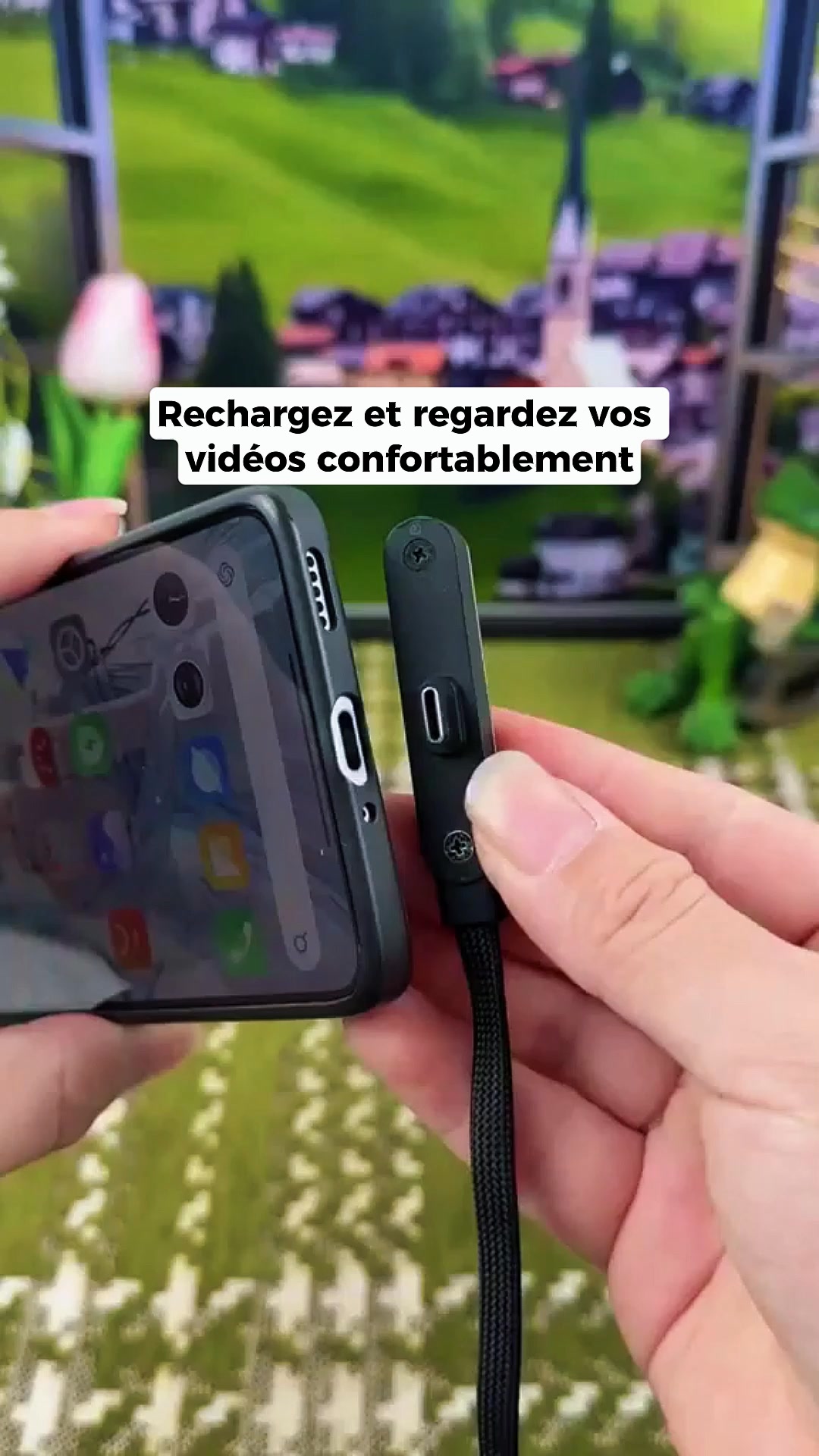 Lomozol Facebook ad: Câble USB-C Haute Puissance 240W