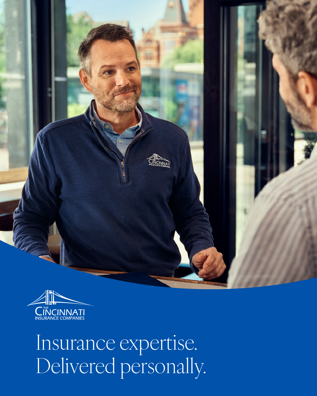 The Cincinnati Insurance Company Facebook ad: Find a local independent agent