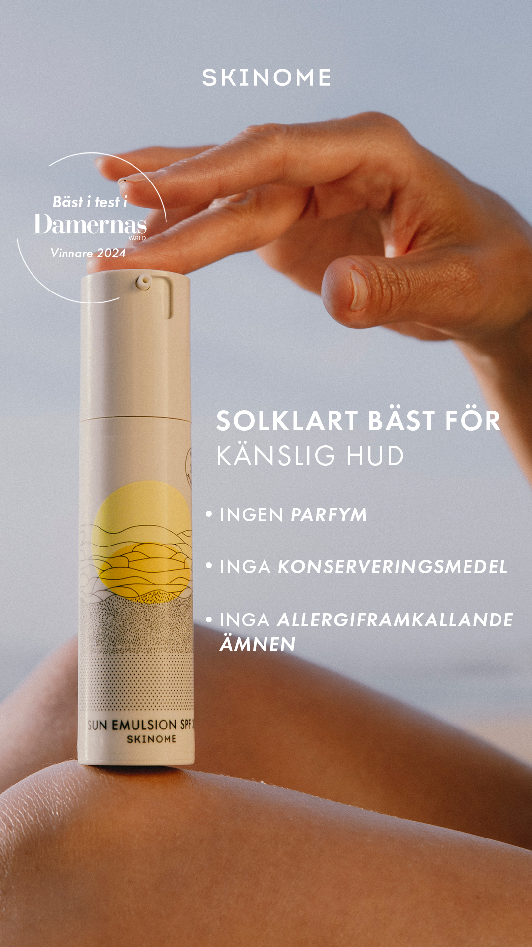 Skinome Facebook ad