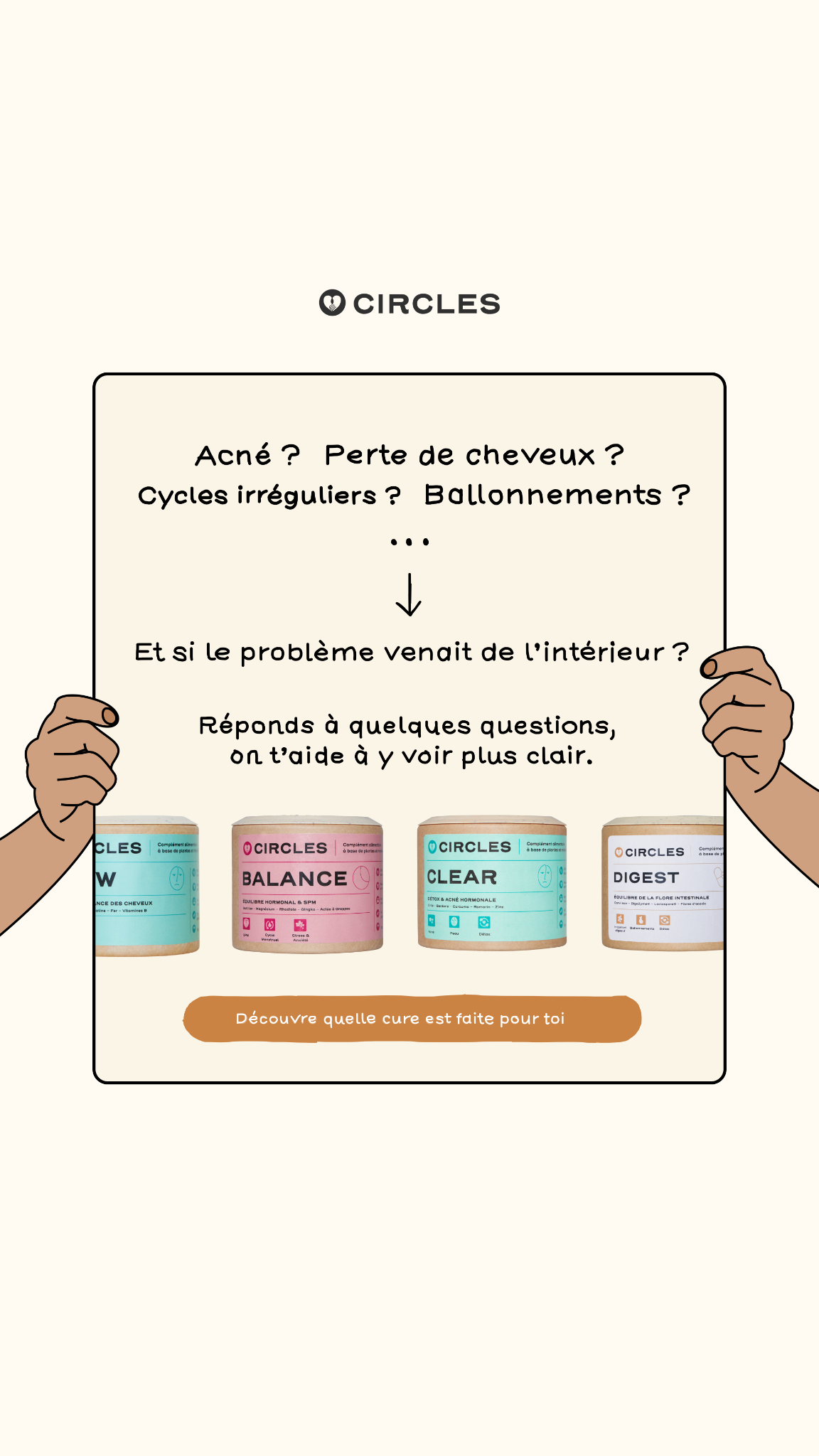 Circles Facebook ad