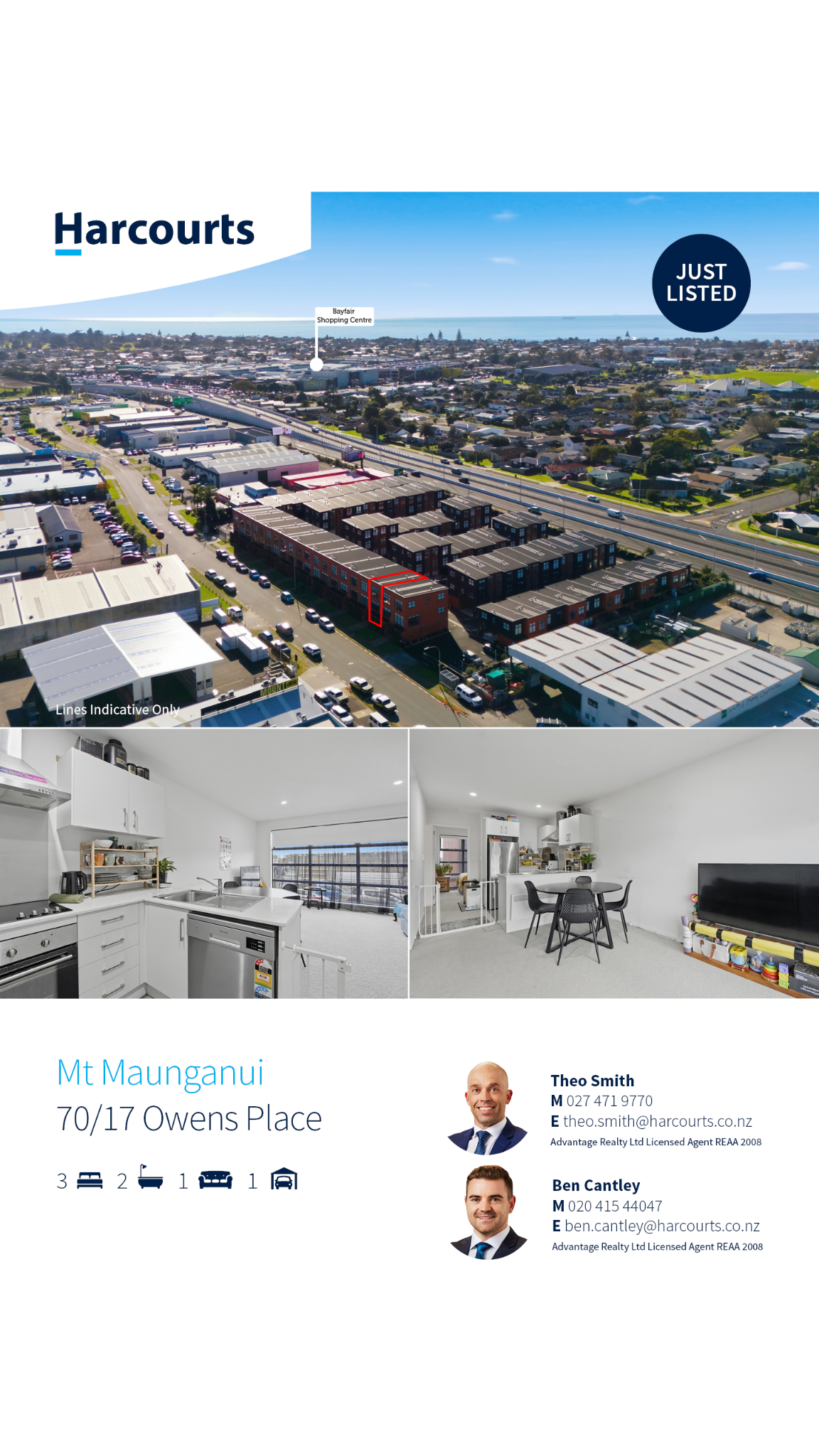 Harcourts Advantage Tauranga Facebook ad