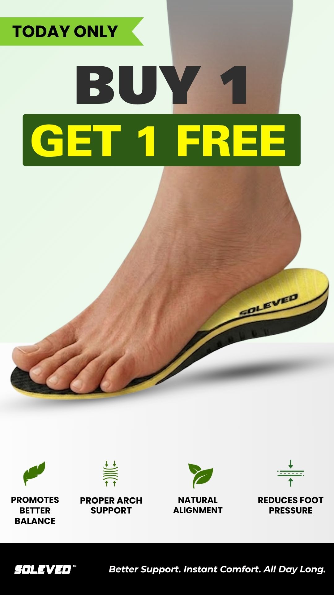 Soleved Facebook ad from Mar 25, 2026