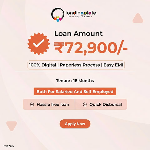 LP- Personal Loan Facebook ad: Get a Personal Loan Up to ₹2.5 Lakh
