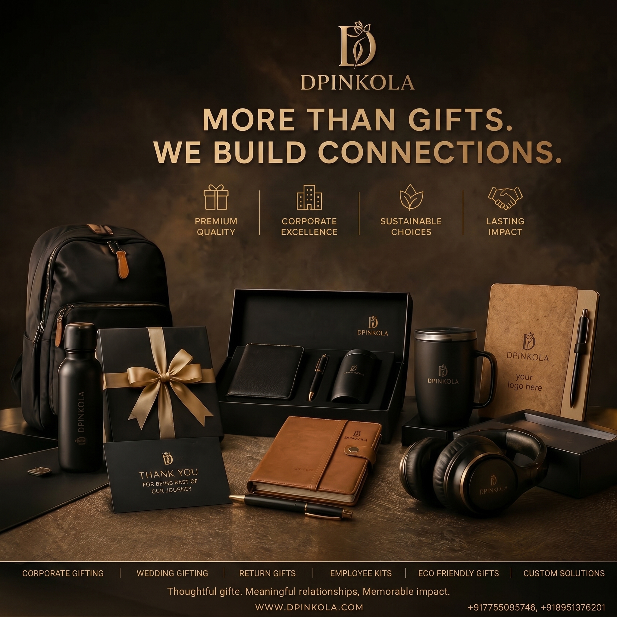 Dpinkola Facebook ad: Your employees noticed the last company gift.
