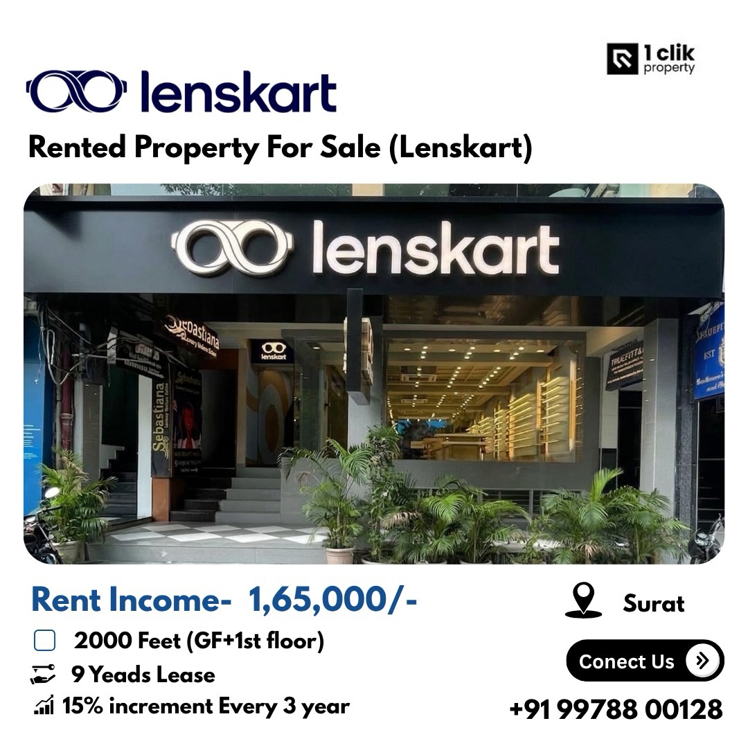 1 Clik Property - Best Real Estate Agency in Surat Facebook ad