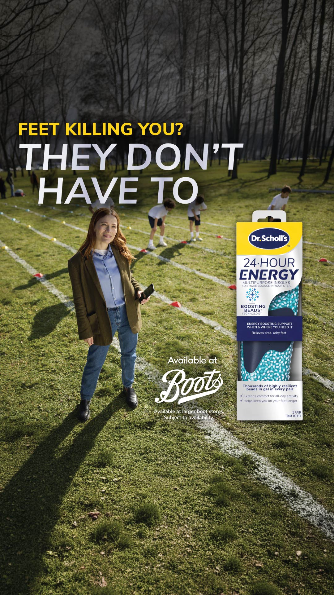 Scholl UK Facebook ad