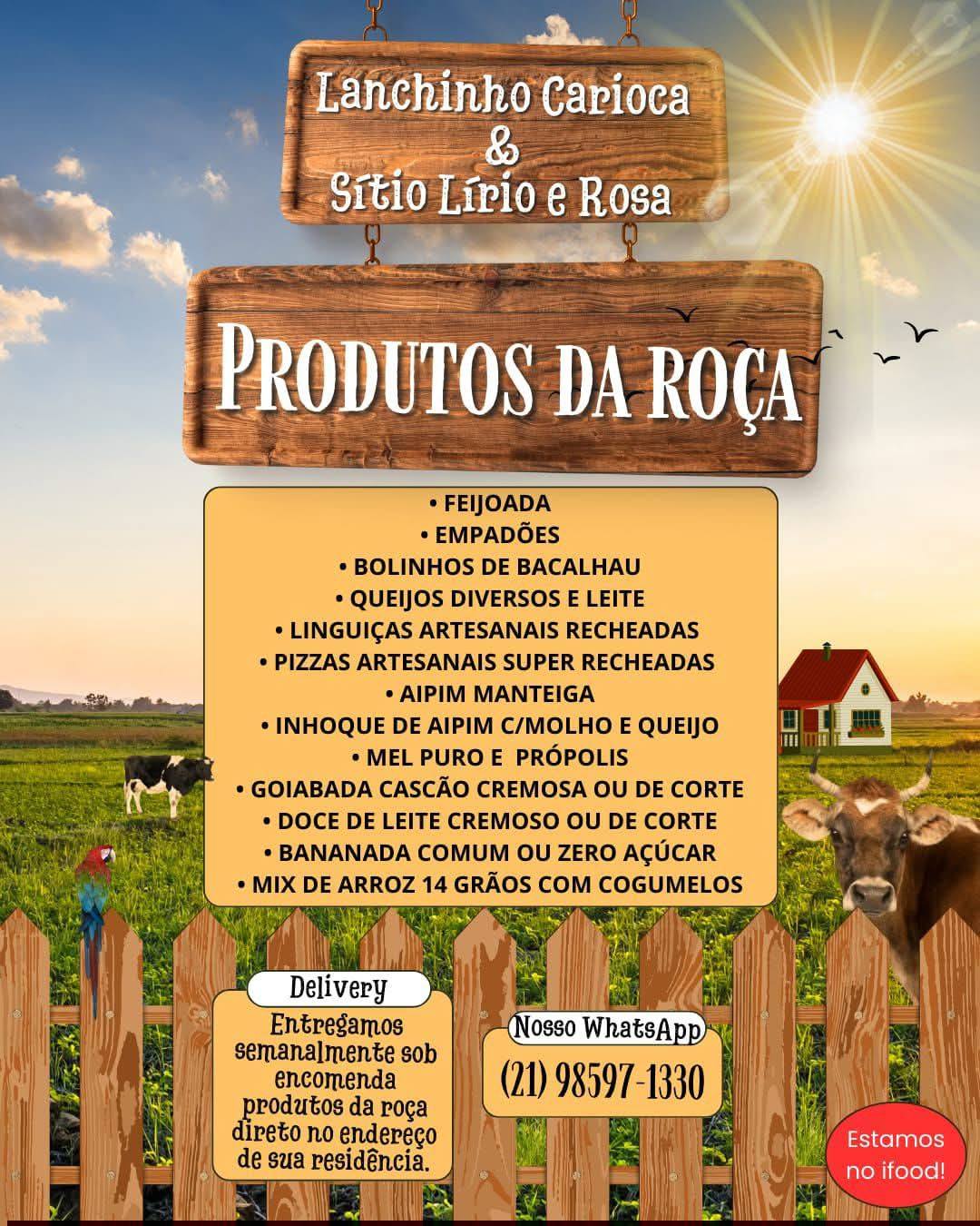 Lanchinho Carioca Facebook ad from Jul 28, 2026