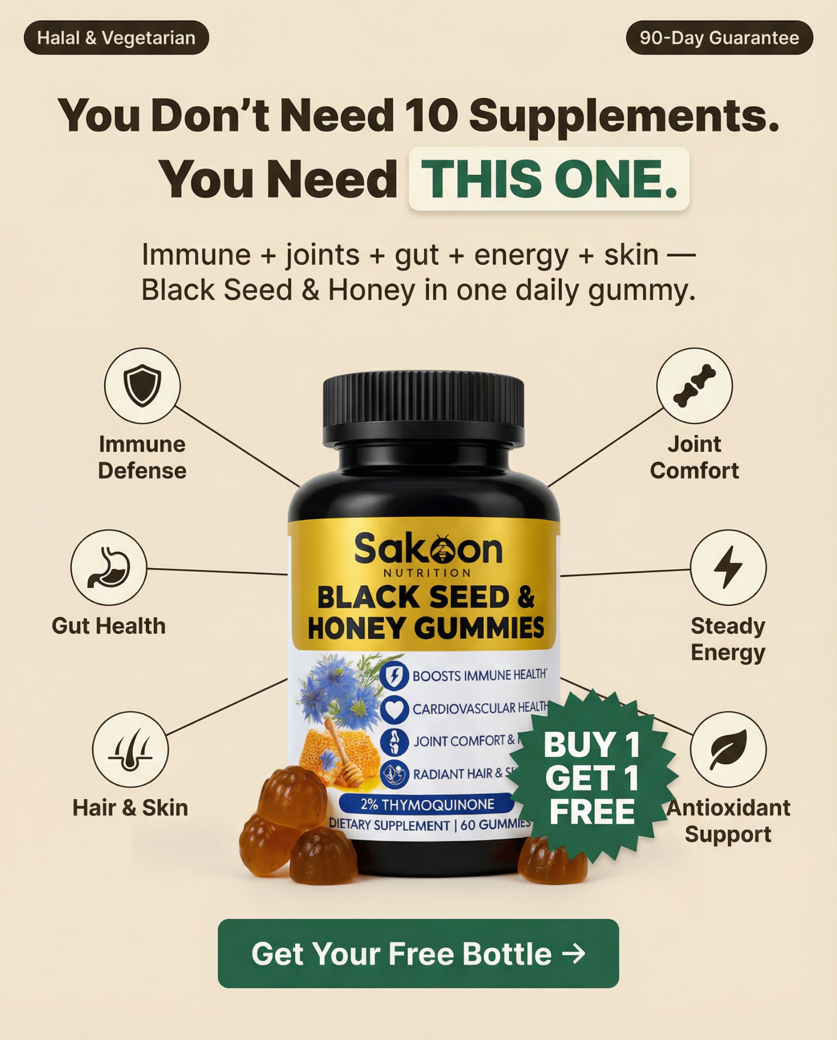 Sakoonnutrition Facebook ad