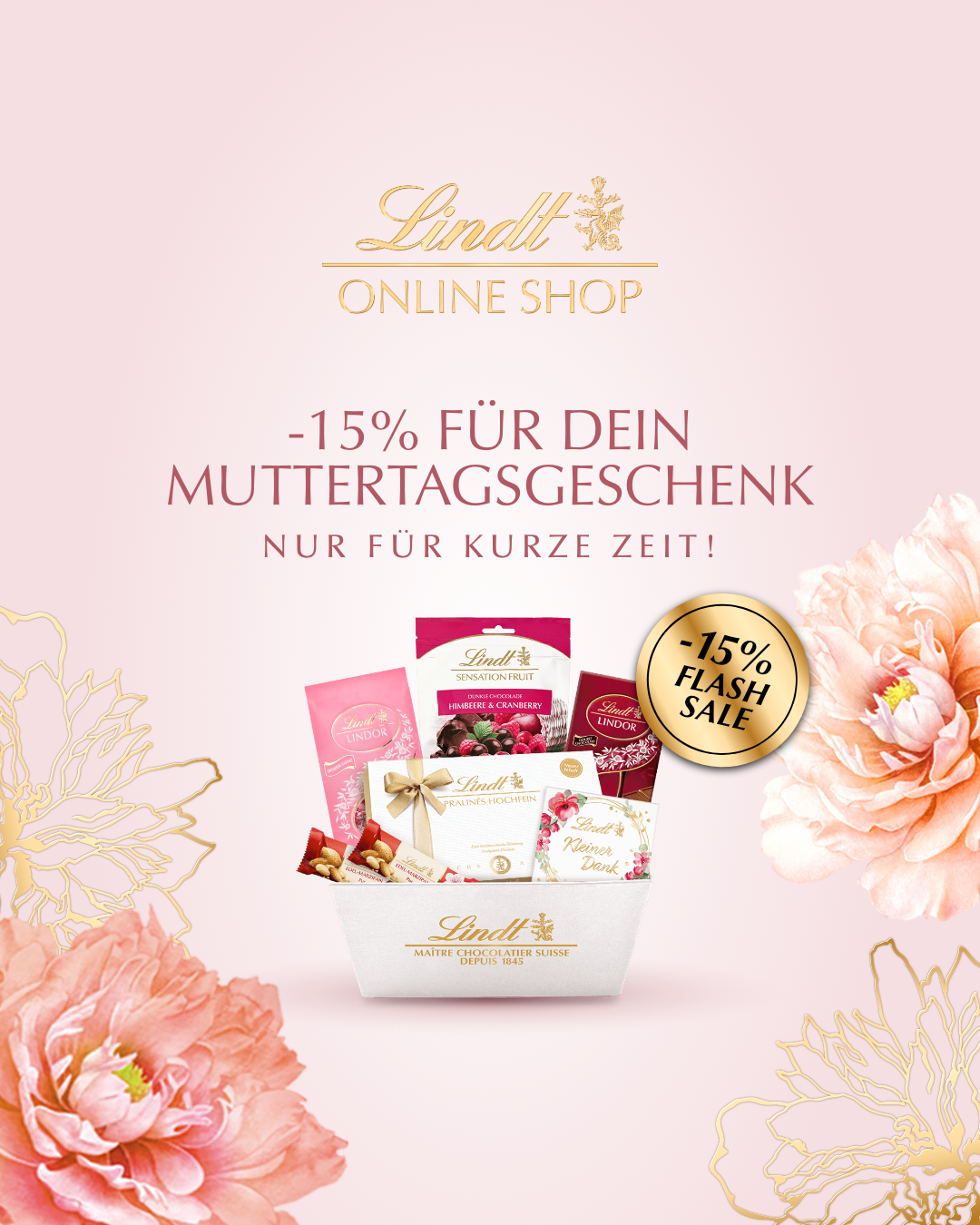 Lindt Facebook ad