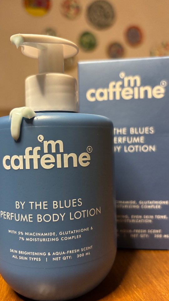 MCaffeine Facebook ad: If Bleu de Chanel became a lotion.