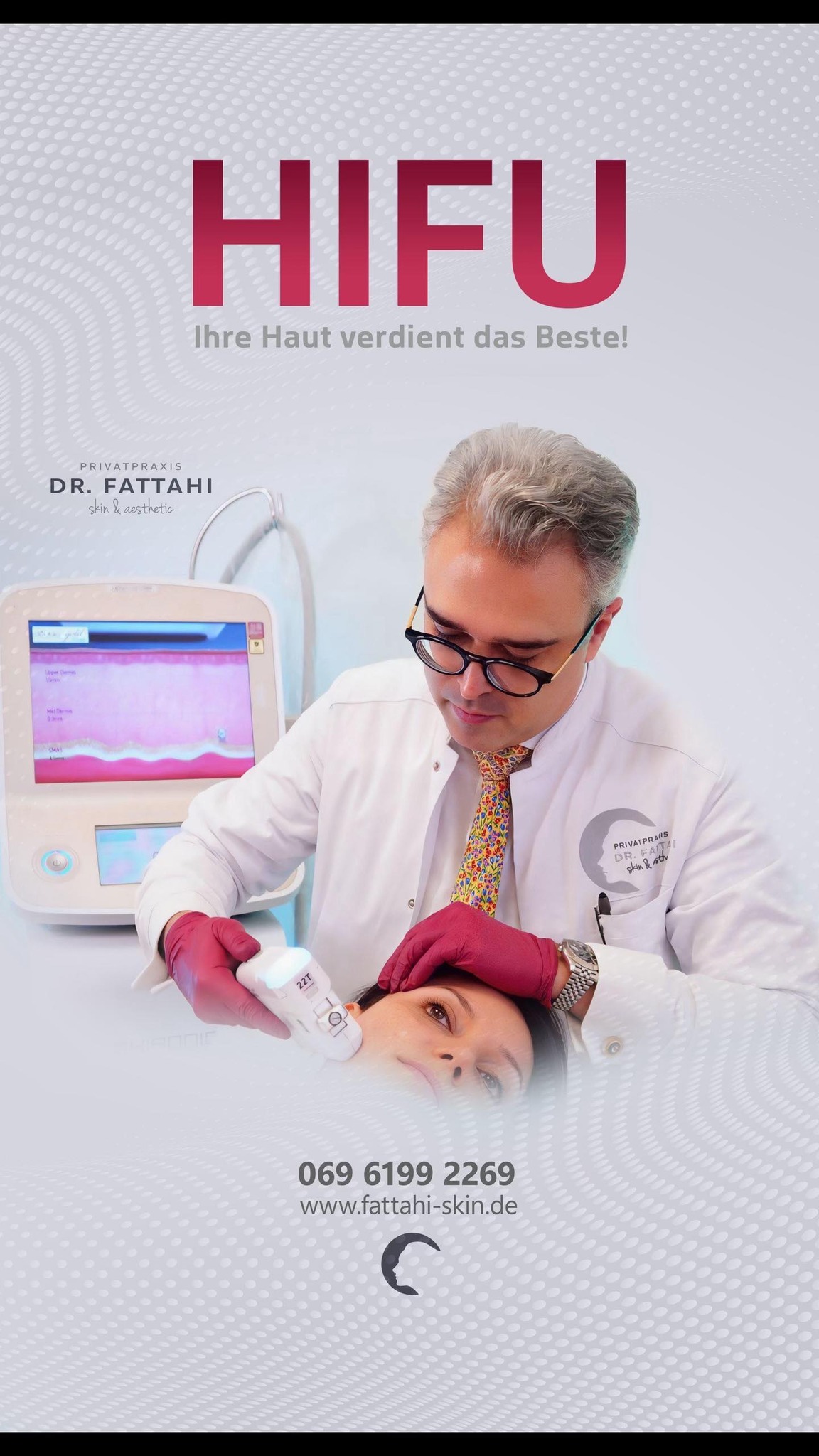 Dr. Fattahi skin & aesthetic Facebook ad