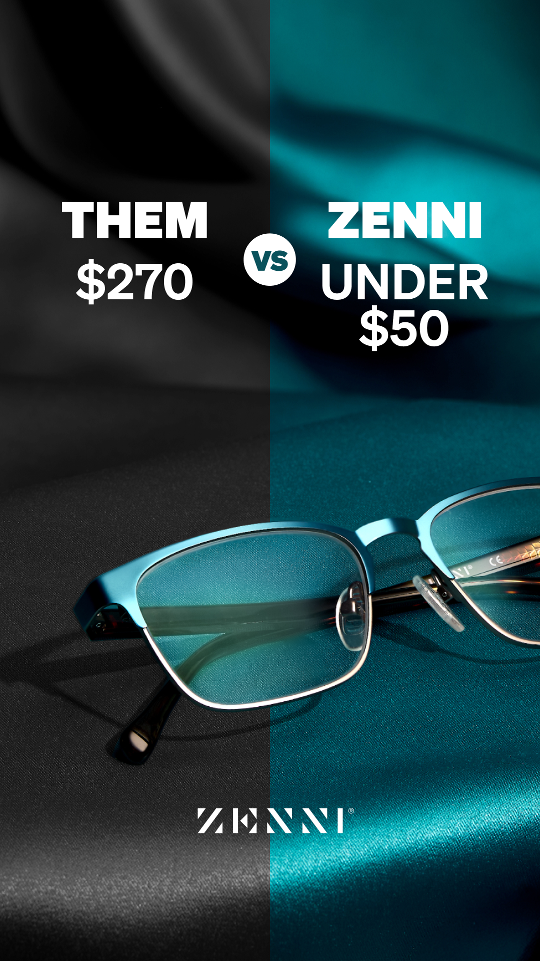 Zenni Optical Facebook ad