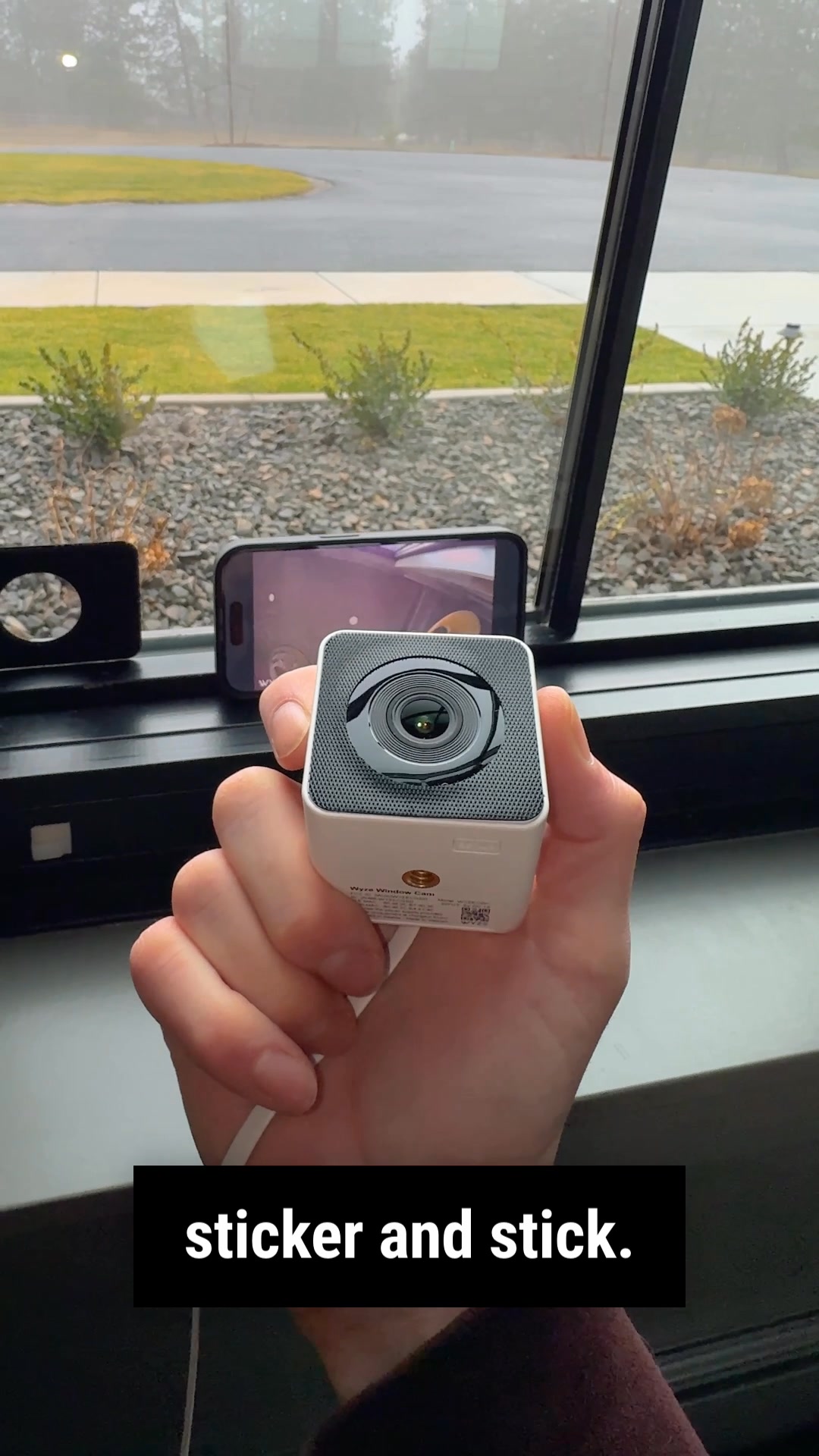 Wyze Facebook ad: Outdoor Security Camera. Zero Outdoor Installation.
